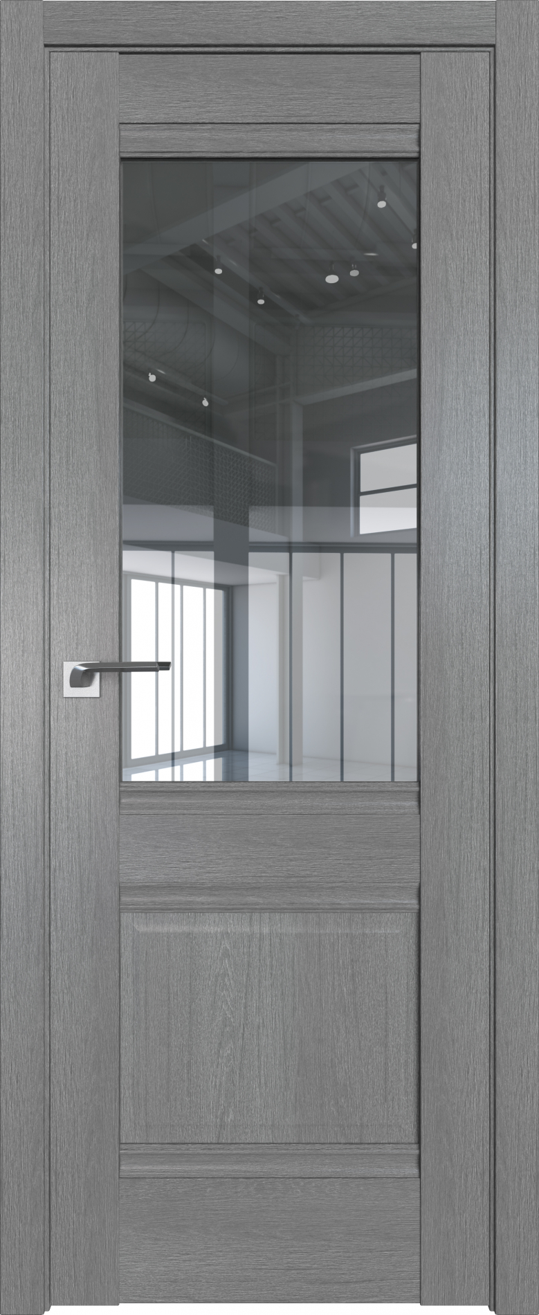 межкомнатные двери  Profil Doors 2XN  грувд серый